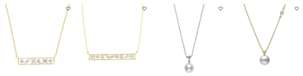 Damas Jewelery Necklaces discounts