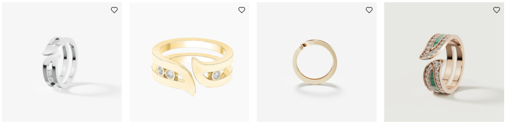 Damas Jewelery rings discounts