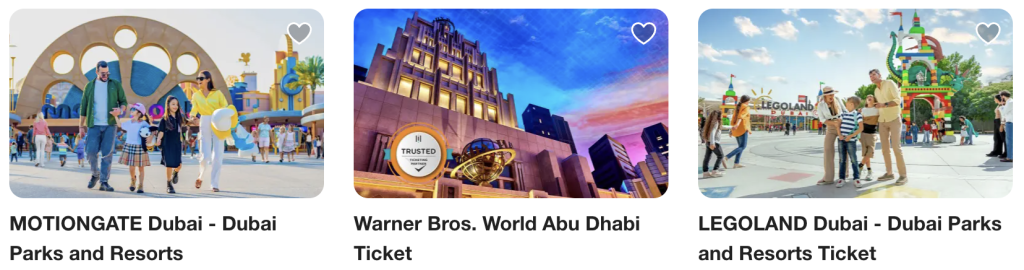 KKDay attractions coupons UAE