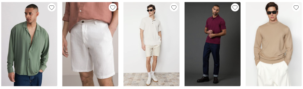 Vogacloset men collection Dubai