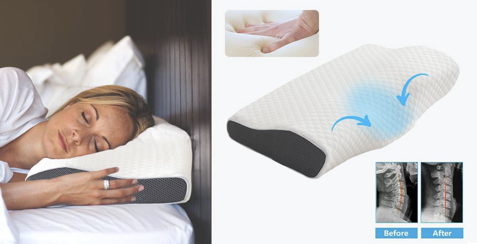 Derila Memory Foam Pillow